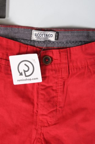 Pantaloni scurți de bărbați Alcott, Mărime S, Culoare Roșu, Preț 131,58 Lei