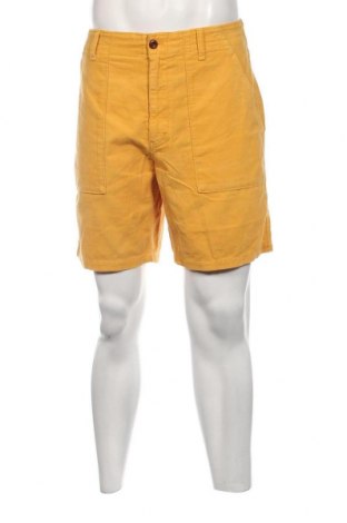 Ανδρικό κοντό παντελόνι Outerknown, Μέγεθος S, Χρώμα Κίτρινο, Τιμή 17,01 €