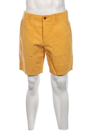 Ανδρικό κοντό παντελόνι Outerknown, Μέγεθος L, Χρώμα Κίτρινο, Τιμή 17,01 €