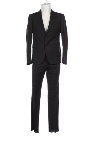 Мъжки костюм Emporio Armani, Размер M, Цвят Черен, Цена 1 296,28 лв.