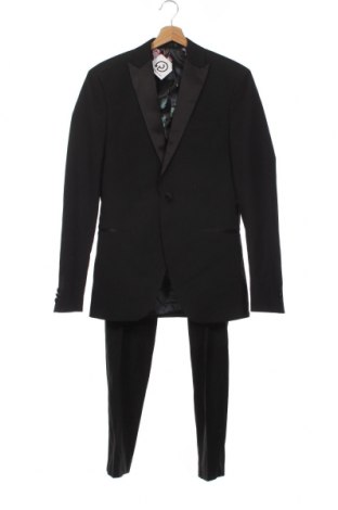 Мъжки костюм Isaac Dewhirst, Размер S, Цвят Черен, Цена 153,00 лв.