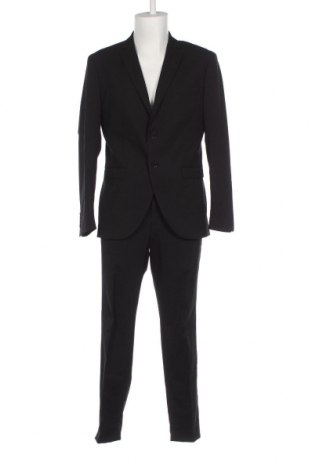Мъжки костюм Selected Homme, Размер L, Цвят Черен, Цена 199,29 лв.
