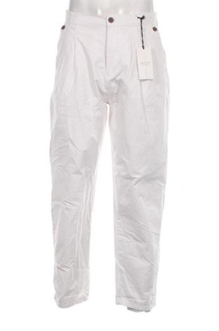 Мъжки панталон Alcott, Размер S, Цвят Бял, Цена 11,50 лв.