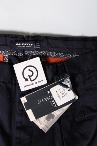 Pantaloni de bărbați Alcott, Mărime M, Culoare Albastru, Preț 30,26 Lei