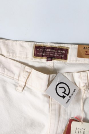 Мъжки панталон Alcott, Размер M, Цвят Екрю, Цена 14,26 лв.