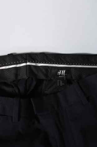 Pantaloni de bărbați H&M, Mărime M, Culoare Albastru, Preț 74,00 Lei