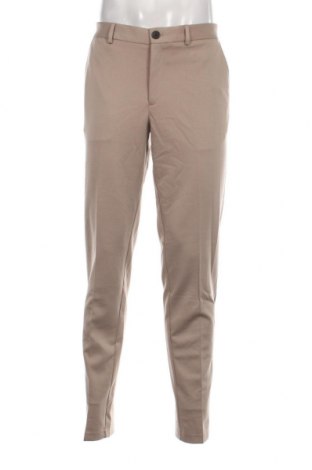 Ανδρικό παντελόνι Jack & Jones, Μέγεθος L, Χρώμα  Μπέζ, Τιμή 14,79 €