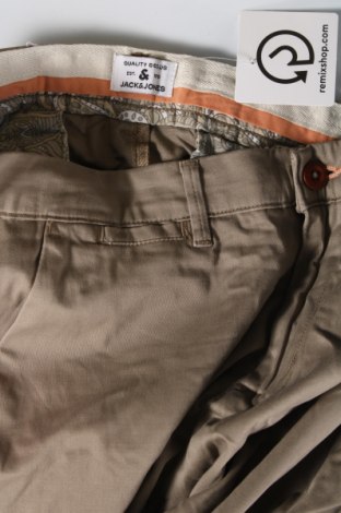 Pantaloni de bărbați Jack & Jones, Mărime M, Culoare Bej, Preț 53,95 Lei