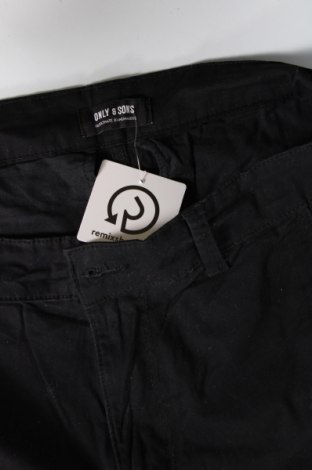 Pantaloni de bărbați Only & Sons, Mărime M, Culoare Negru, Preț 46,91 Lei