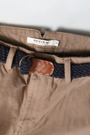 Мъжки панталон Review, Размер S, Цвят Бежов, Цена 19,14 лв.