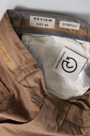 Pantaloni de bărbați Review, Mărime XS, Culoare Maro, Preț 19,08 Lei