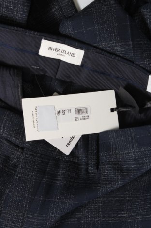 Pantaloni de bărbați River Island, Mărime S, Culoare Albastru, Preț 31,48 Lei