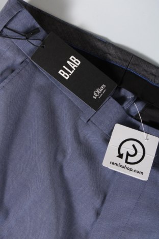 Мъжки панталон S.Oliver Black Label, Размер L, Цвят Син, Цена 19,80 лв.