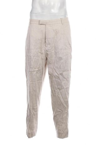 Мъжки панталон Selected Homme, Размер L, Цвят Бежов, Цена 34,20 лв.