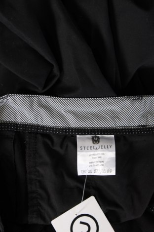 Мъжки панталон Steel & Jelly, Размер M, Цвят Черен, Цена 5,22 лв.