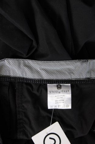 Pantaloni de bărbați Steel & Jelly, Mărime M, Culoare Negru, Preț 19,08 Lei