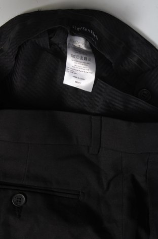 Мъжки панталон Steffen Klein, Размер M, Цвят Черен, Цена 22,44 лв.