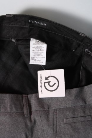 Ανδρικό παντελόνι Steffen Klein, Μέγεθος XL, Χρώμα Γκρί, Τιμή 68,04 €