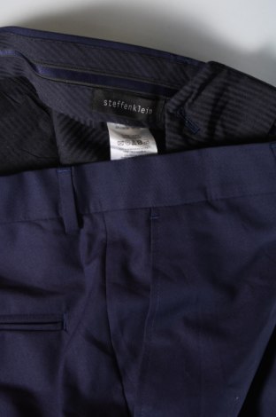Pantaloni de bărbați Steffen Klein, Mărime M, Culoare Albastru, Preț 52,11 Lei