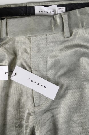 Мъжки панталон Topman, Размер S, Цвят Зелен, Цена 10,99 лв.