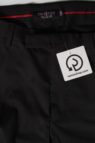 Ανδρικό παντελόνι Twisted Tailor, Μέγεθος S, Χρώμα Μαύρο, Τιμή 68,04 €