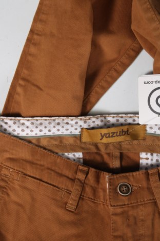 Мъжки панталон Yazubi, Размер S, Цвят Кафяв, Цена 5,22 лв.