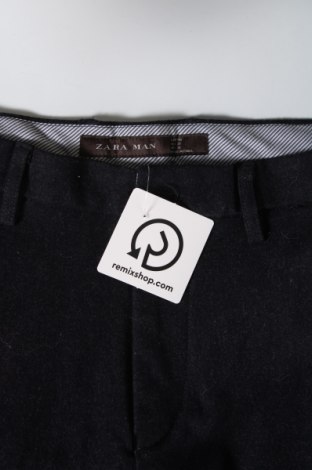 Мъжки панталон Zara Man, Размер M, Цвят Син, Цена 6,80 лв.