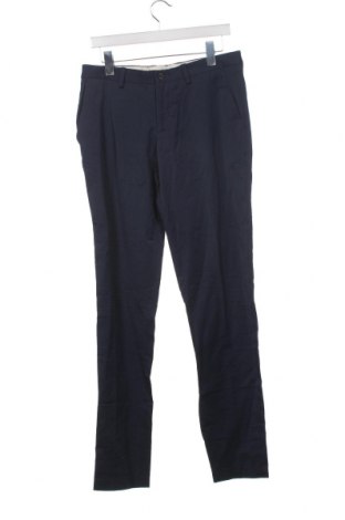 Мъжки панталон Zara Man, Размер S, Цвят Син, Цена 7,60 лв.