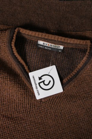 Мъжки пуловер, Размер M, Цвят Кафяв, Цена 29,00 лв.