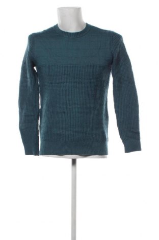 Мъжки пуловер Adolfo Dominguez, Размер M, Цвят Син, Цена 9,24 лв.