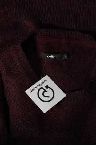 Ανδρικό πουλόβερ Celio, Μέγεθος L, Χρώμα Καφέ, Τιμή 5,38 €