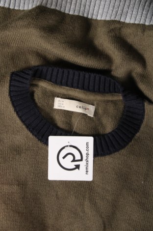 Ανδρικό πουλόβερ Celio, Μέγεθος M, Χρώμα Πράσινο, Τιμή 4,49 €