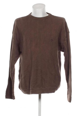 Ανδρικό πουλόβερ Chaps, Μέγεθος XXL, Χρώμα Γκρί, Τιμή 13,81 €