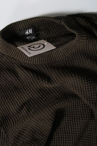 Ανδρικό πουλόβερ H&M, Μέγεθος S, Χρώμα Πράσινο, Τιμή 3,95 €