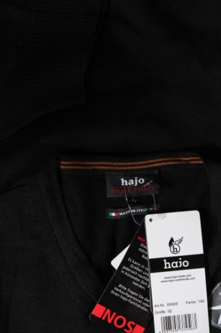Ανδρικό πουλόβερ Hajo, Μέγεθος L, Χρώμα Μαύρο, Τιμή 11,13 €