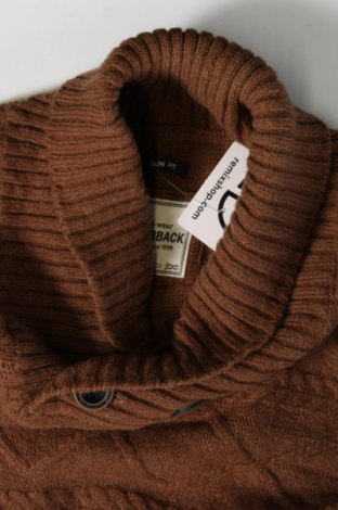 Ανδρικό πουλόβερ Jbc, Μέγεθος XL, Χρώμα Καφέ, Τιμή 5,38 €