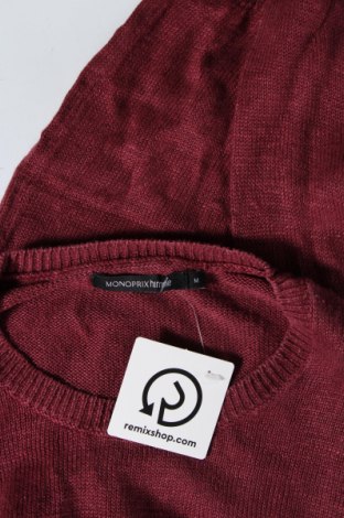 Pánsky sveter  Monoprix Homme, Veľkosť M, Farba Červená, Cena  3,40 €