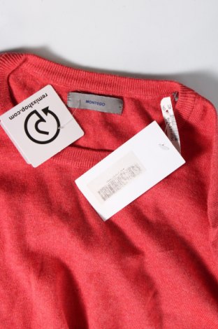 Ανδρικό πουλόβερ Montego, Μέγεθος M, Χρώμα Κόκκινο, Τιμή 23,71 €