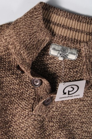 Мъжки пуловер Next, Размер M, Цвят Кафяв, Цена 12,00 лв.