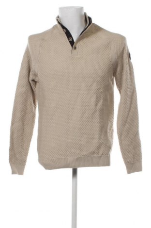 Мъжки пуловер No Excess, Размер L, Цвят Бежов, Цена 20,16 лв.