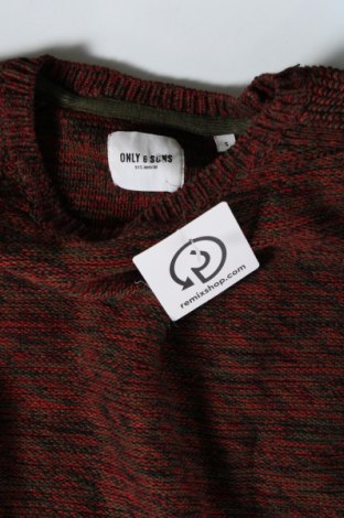 Ανδρικό πουλόβερ Only & Sons, Μέγεθος S, Χρώμα Πολύχρωμο, Τιμή 2,87 €