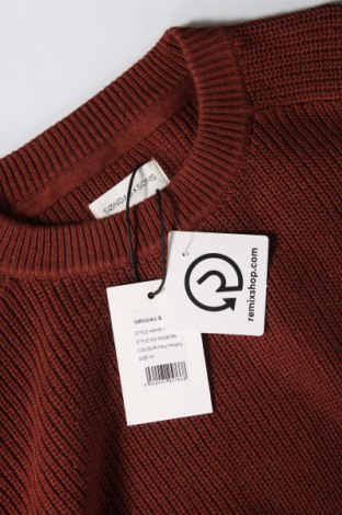 Мъжки пуловер Sondag & Sons, Размер M, Цвят Кафяв, Цена 12,42 лв.