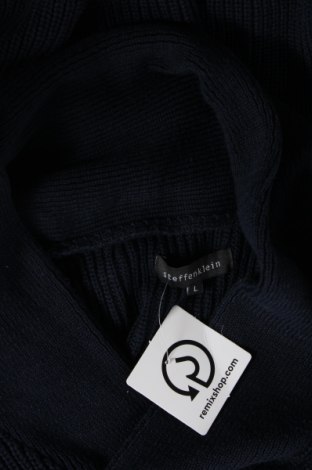Ανδρικό πουλόβερ Steffen Klein, Μέγεθος L, Χρώμα Μπλέ, Τιμή 20,41 €
