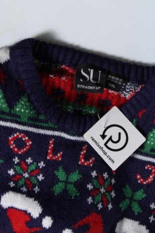 Ανδρικό πουλόβερ Su, Μέγεθος XXL, Χρώμα Πολύχρωμο, Τιμή 6,28 €