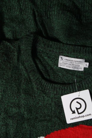 Herrenpullover Tu, Größe XL, Farbe Grün, Preis 8,07 €