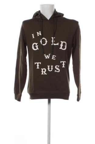 Férfi sweatshirt In Gold We Trust, Méret S, Szín Zöld, Ár 3 958 Ft