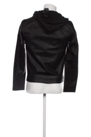 Ανδρικό δερμάτινο μπουφάν New Look, Μέγεθος XS, Χρώμα Μαύρο, Τιμή 40,72 €