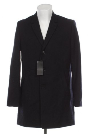 Мъжко палто S.Oliver Black Label, Размер L, Цвят Син, Цена 171,08 лв.