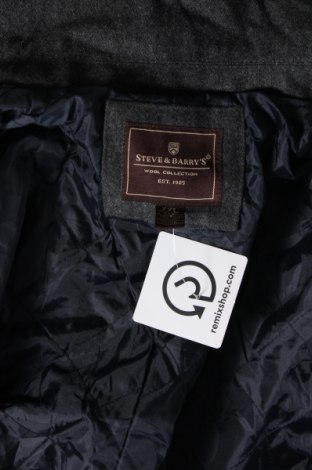 Ανδρικά παλτό Steve & Barry's, Μέγεθος XXL, Χρώμα Γκρί, Τιμή 11,16 €