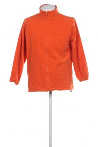 Ανδρική ζακέτα fleece, Μέγεθος M, Χρώμα Πορτοκαλί, Τιμή 3,86 €